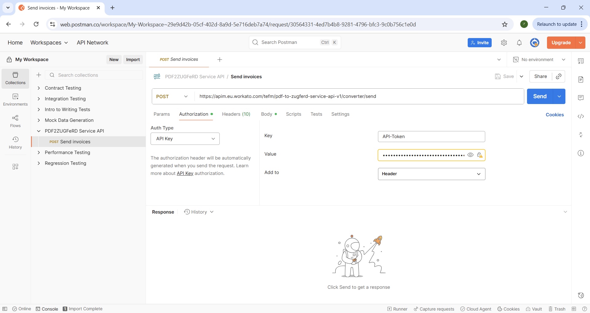 Step 2: Navigate to API Endpoint